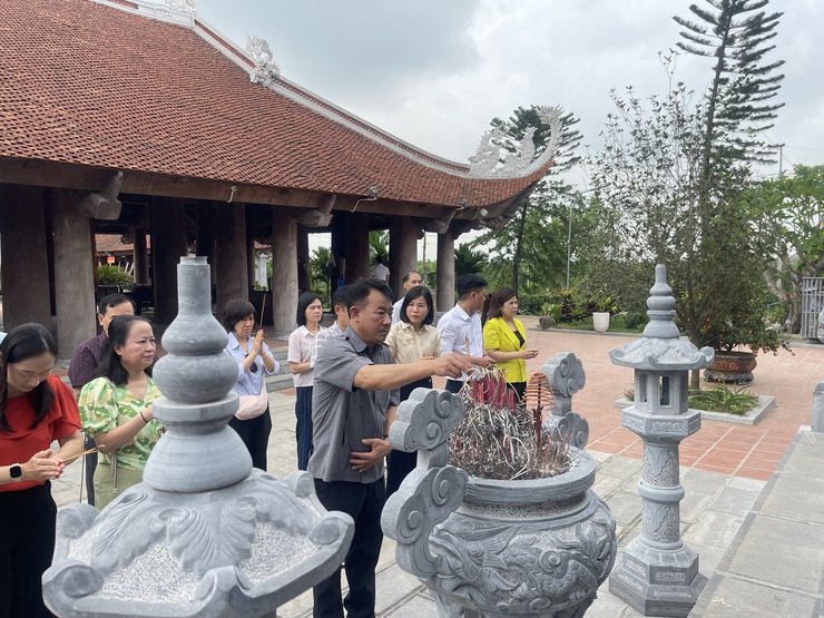 Đoàn công tác Sở Du lịch Hà Nội khảo sát phát triển sản phẩm du lịch nông nghiệp, nông thôn tại xã Phúc Lộc- Ảnh 2.