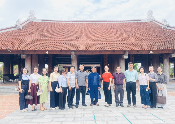 Đoàn công tác Sở Du lịch Hà Nội khảo sát phát triển sản phẩm du lịch nông nghiệp, nông thôn tại xã Phúc Lộc- Ảnh 4.