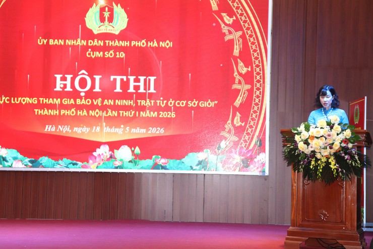 Xã Phú Xuyên xuất sắc giành giải Nhất Hội thi “Lực lượng tham gia bảo vệ an ninh, trật tự ở cơ sở giỏi” Cụm số 10 lần thứ I năm 2026- Ảnh 4.