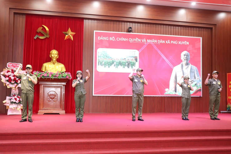 Xã Phú Xuyên xuất sắc giành giải Nhất Hội thi “Lực lượng tham gia bảo vệ an ninh, trật tự ở cơ sở giỏi” Cụm số 10 lần thứ I năm 2026- Ảnh 5.