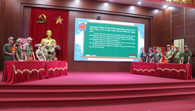 Xã Phú Xuyên xuất sắc giành giải Nhất Hội thi “Lực lượng tham gia bảo vệ an ninh, trật tự ở cơ sở giỏi” Cụm số 10 lần thứ I năm 2026- Ảnh 10.