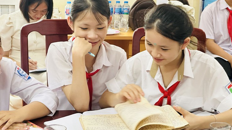 Trường THCS Tòng Bạt xã Bất Bạt: Khơi dậy đam mê và lan tỏa văn hóa đọc trong Kỷ nguyên số- Ảnh 3.