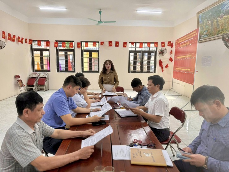 HĐND phường Dương Nội khảo sát công tác quản lý, sử dụng nhà văn hoá các tổ dân phố- Ảnh 1.