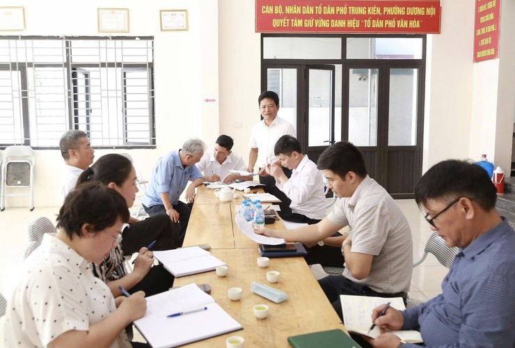 HĐND phường Dương Nội khảo sát công tác quản lý, sử dụng nhà văn hoá các tổ dân phố- Ảnh 3.