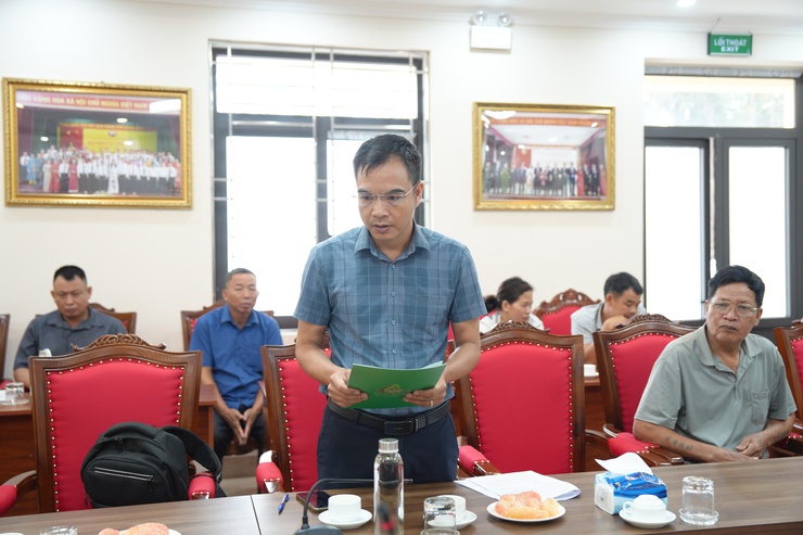 HỘI NÔNG DÂN THÀNH PHỐ HÀ NỘI KIỂM TRA HOẠT ĐỘNG NHẬN ỦY THÁC NGÂN HÀNG CHÍNH SÁCH XÃ HỘI ĐỢT 1 NĂM 2026 TẠI XÃ HẠ BẰNG- Ảnh 4.