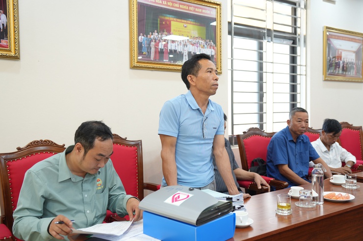 HỘI NÔNG DÂN THÀNH PHỐ HÀ NỘI KIỂM TRA HOẠT ĐỘNG NHẬN ỦY THÁC NGÂN HÀNG CHÍNH SÁCH XÃ HỘI ĐỢT 1 NĂM 2026 TẠI XÃ HẠ BẰNG- Ảnh 2.