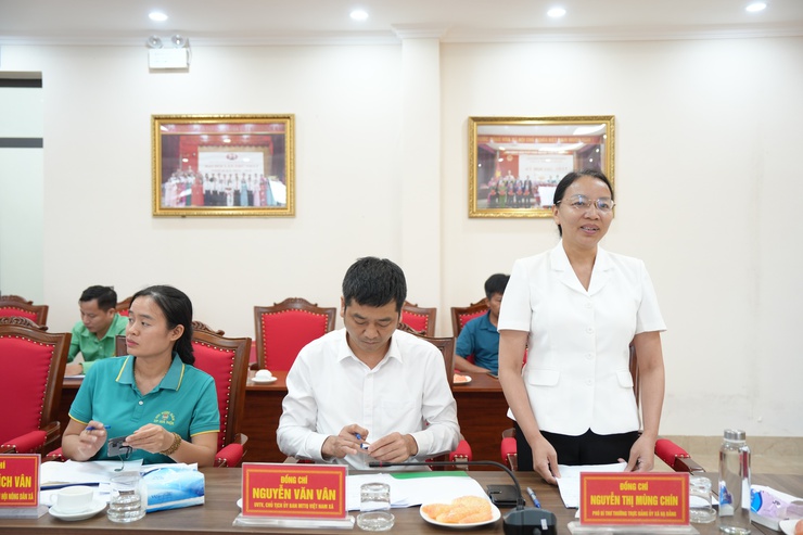 HỘI NÔNG DÂN THÀNH PHỐ HÀ NỘI KIỂM TRA HOẠT ĐỘNG NHẬN ỦY THÁC NGÂN HÀNG CHÍNH SÁCH XÃ HỘI ĐỢT 1 NĂM 2026 TẠI XÃ HẠ BẰNG- Ảnh 5.