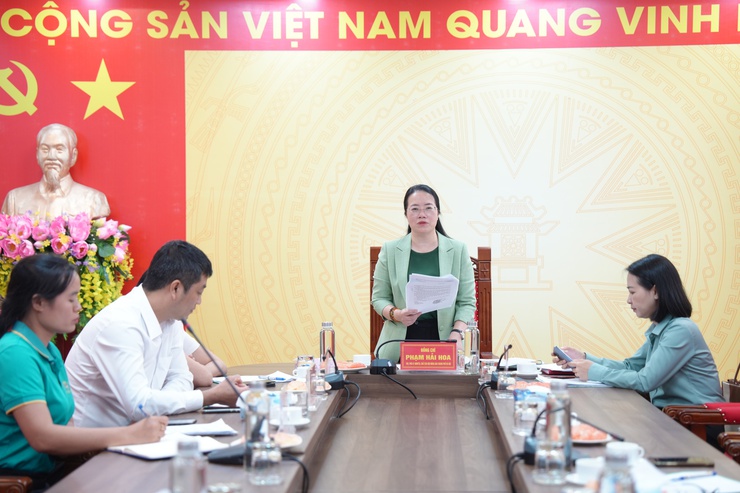 HỘI NÔNG DÂN THÀNH PHỐ HÀ NỘI KIỂM TRA HOẠT ĐỘNG NHẬN ỦY THÁC NGÂN HÀNG CHÍNH SÁCH XÃ HỘI ĐỢT 1 NĂM 2026 TẠI XÃ HẠ BẰNG- Ảnh 6.