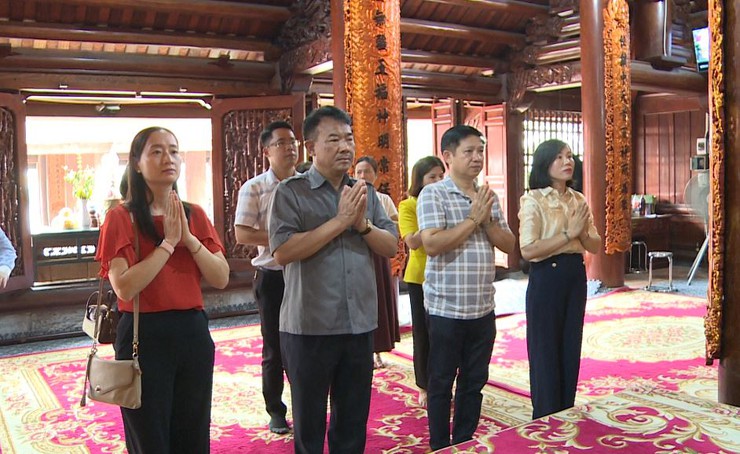 Đoàn công tác Sở Du lịch Hà Nội khảo sát phát triển sản phẩm du lịch nông nghiệp, nông thôn tại xã Phúc Lộc- Ảnh 3.