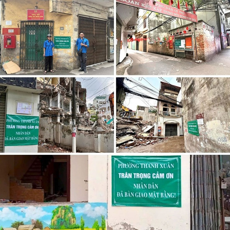 Phường Thanh Xuân về đích giải phóng mặt bằng dự án đường Vành đai 2,5- Ảnh 2.