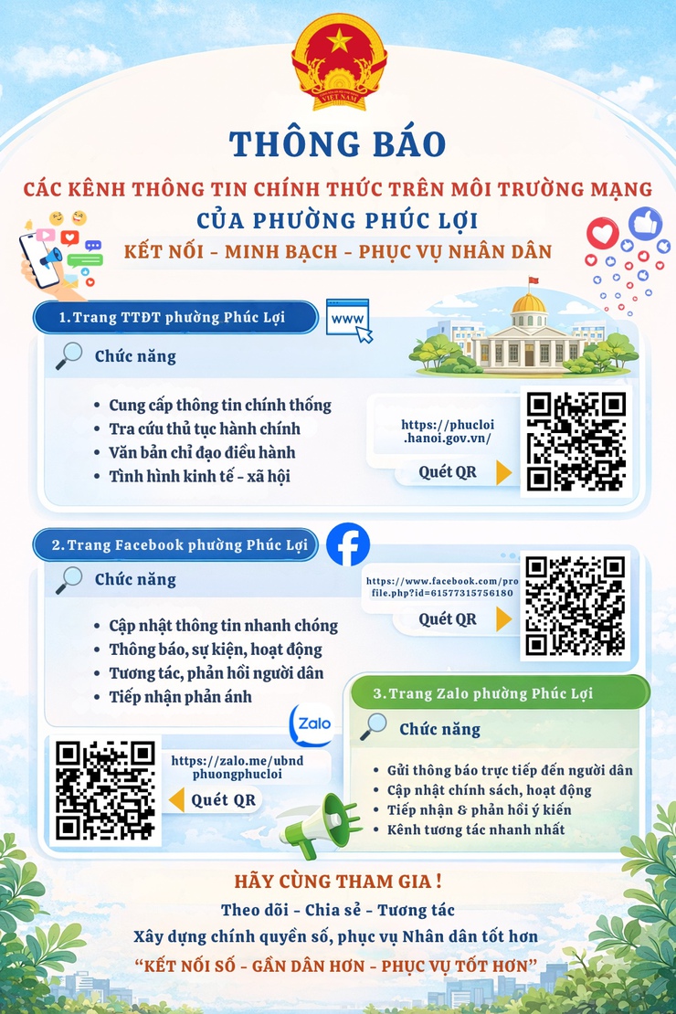 Các kênh thông tin chính thức - Ảnh 1.