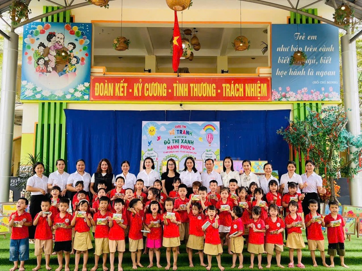 TRƯỜNG MẦM NON HỒNG KỲ B – RỰC RỠ SẮC MÀU TUỔI THƠ- Ảnh 1.