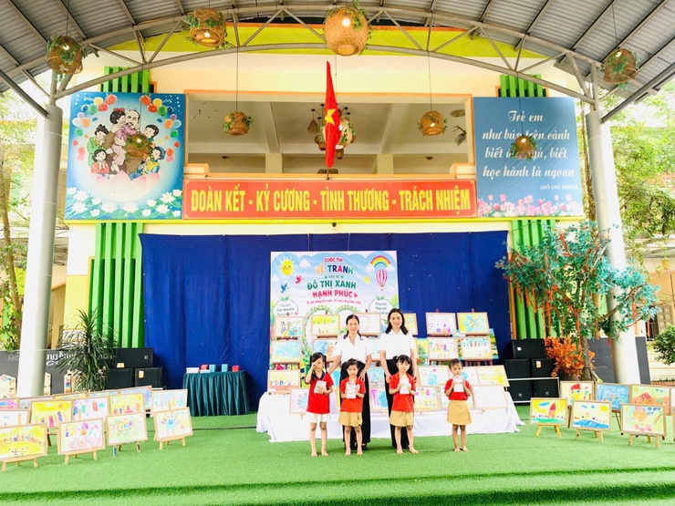 TRƯỜNG MẦM NON HỒNG KỲ B – RỰC RỠ SẮC MÀU TUỔI THƠ- Ảnh 7.