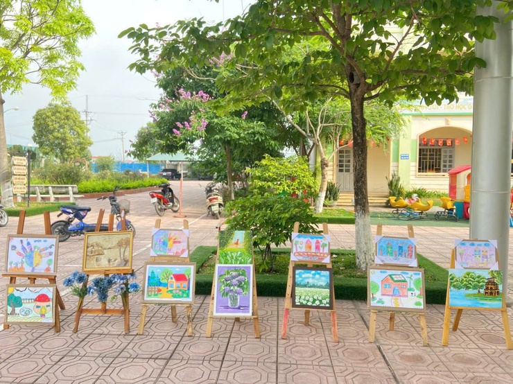 TRƯỜNG MẦM NON HỒNG KỲ B – RỰC RỠ SẮC MÀU TUỔI THƠ- Ảnh 6.