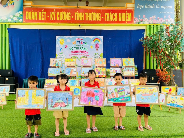 TRƯỜNG MẦM NON HỒNG KỲ B – RỰC RỠ SẮC MÀU TUỔI THƠ- Ảnh 10.