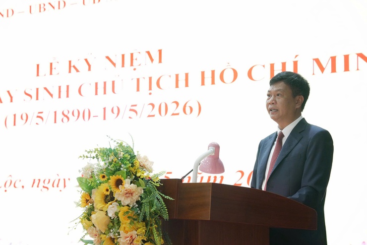 Đảng bộ xã Thiên Lộc tổ chức Lễ kỷ niệm 136 năm ngày sinh Chủ tịch Hồ Chí Minh; trao tặng Huy hiệu Đảng đợt 19/5/2026- Ảnh 11.