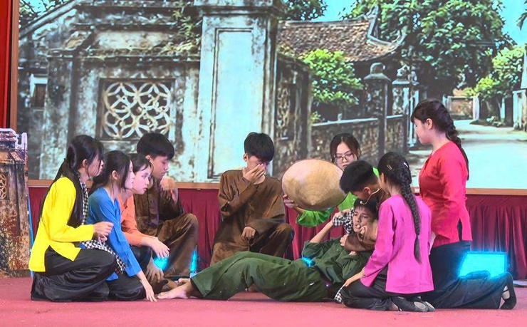 Liên đội THCS Phúc Hòa giành giải nhất Cuộc thi tìm hiểu các Anh hùng lực lượng vũ trang Nhân dân xã Phúc Thọ năm 2026, lan tỏa truyền thống cách mạng trong thế hệ trẻ- Ảnh 8.