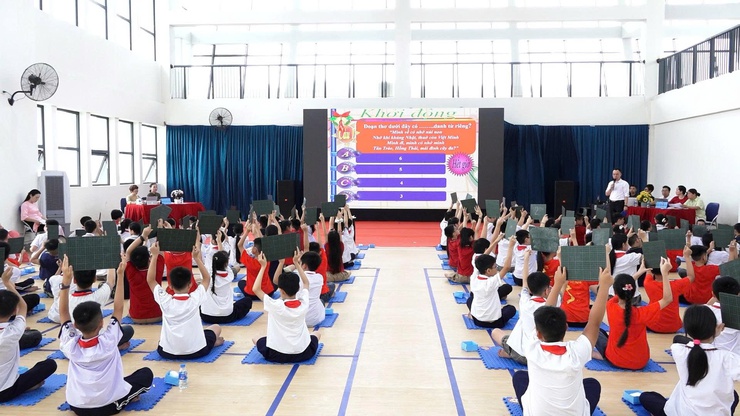 Bình Minh lan tỏa tinh thần hiếu học từ chương trình giao lưu học sinh tiểu học- Ảnh 4.