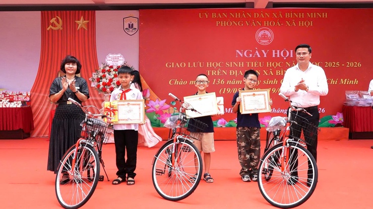 Bình Minh lan tỏa tinh thần hiếu học từ chương trình giao lưu học sinh tiểu học- Ảnh 8.