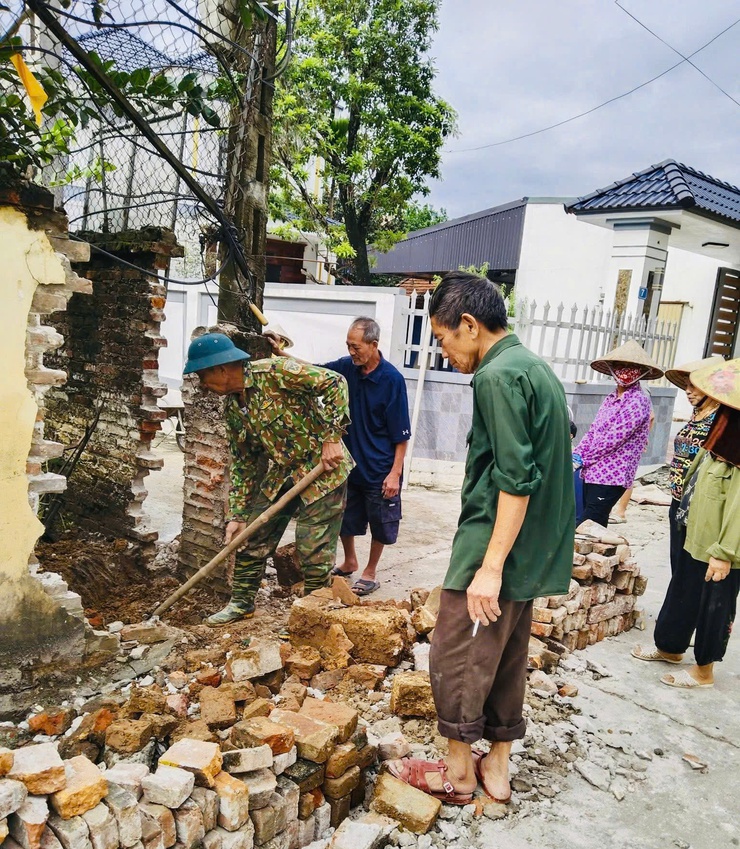 Hiến đất mở đường – Điểm nhấn nổi bật trong phong trào dân vận khéo ở xã Phúc Thọ- Ảnh 1.