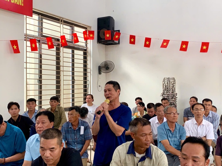 Ủy ban nhân dân xã Hát Môn tổ chức họp tuyên truyền, ký cam kết các hộ vi phạm đất nông nghiệp trên địa bàn các xã cũ (Tam Hiệp, Hiệp Thuận, Thanh Đa)- Ảnh 3.