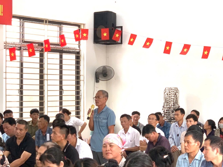 Ủy ban nhân dân xã Hát Môn tổ chức họp tuyên truyền, ký cam kết các hộ vi phạm đất nông nghiệp trên địa bàn các xã cũ (Tam Hiệp, Hiệp Thuận, Thanh Đa)- Ảnh 5.