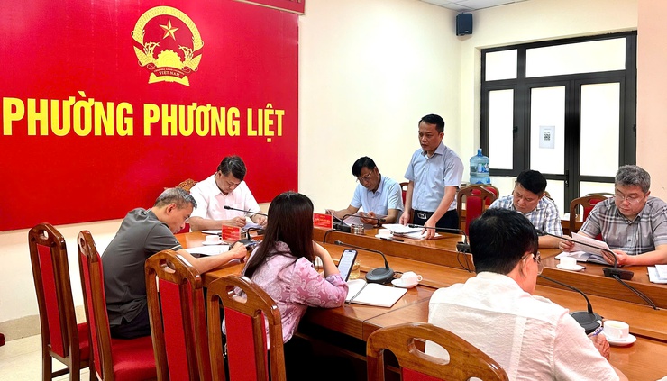 Công tác chuẩn bị Kỳ họp thứ hai HĐND phường Phường Liệt khóa II, nhiệm kỳ 2026-2031- Ảnh 1.