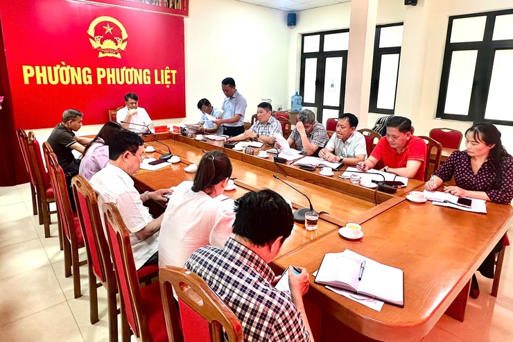Công tác chuẩn bị Kỳ họp thứ hai HĐND phường Phường Liệt khóa II, nhiệm kỳ 2026-2031- Ảnh 2.