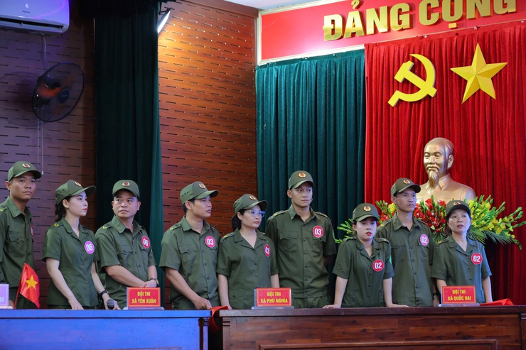 Phú Nghĩa xuất sắc giành giải Ba Hội thi “Lực lượng tham gia bảo vệ an ninh, trật tự ở cơ sở giỏi” năm 2026- Ảnh 8.