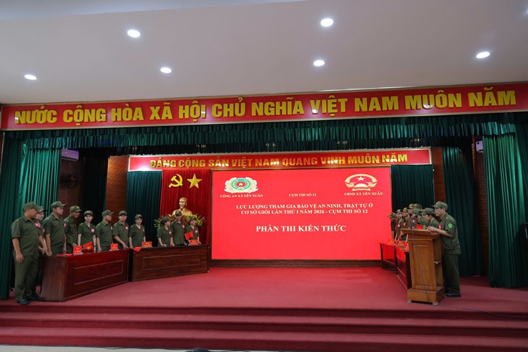 Phú Nghĩa xuất sắc giành giải Ba Hội thi “Lực lượng tham gia bảo vệ an ninh, trật tự ở cơ sở giỏi” năm 2026- Ảnh 9.