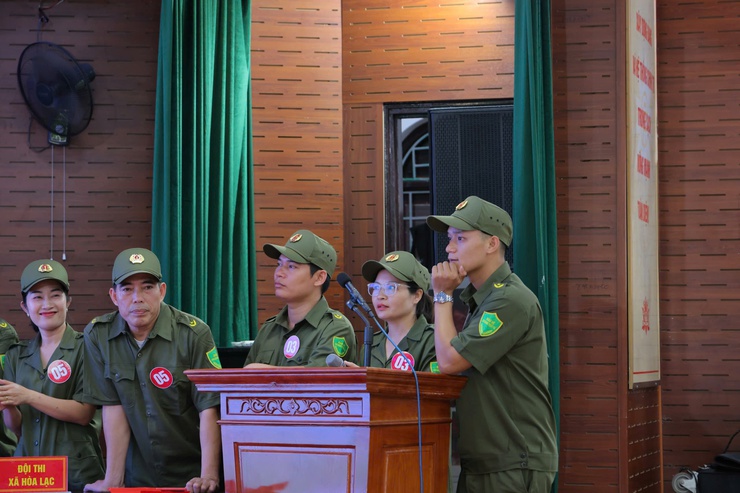 Phú Nghĩa xuất sắc giành giải Ba Hội thi “Lực lượng tham gia bảo vệ an ninh, trật tự ở cơ sở giỏi” năm 2026- Ảnh 10.