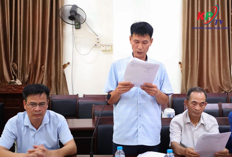 Ban Thanh tra nhân dân xã Kiều Phú đánh giá kết quả hoạt động 5 tháng đầu năm, triển khai nhiệm vụ các tháng cuối năm 2026- Ảnh 2.