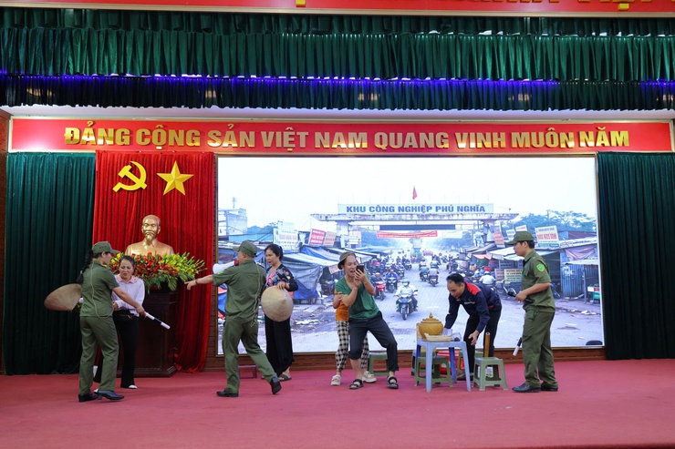 Phú Nghĩa xuất sắc giành giải Ba Hội thi “Lực lượng tham gia bảo vệ an ninh, trật tự ở cơ sở giỏi” năm 2026- Ảnh 11.