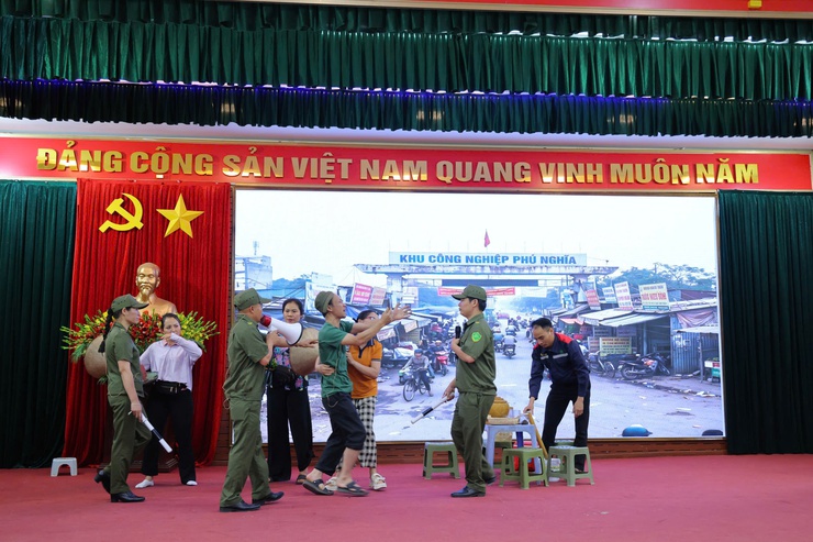 Phú Nghĩa xuất sắc giành giải Ba Hội thi “Lực lượng tham gia bảo vệ an ninh, trật tự ở cơ sở giỏi” năm 2026- Ảnh 13.