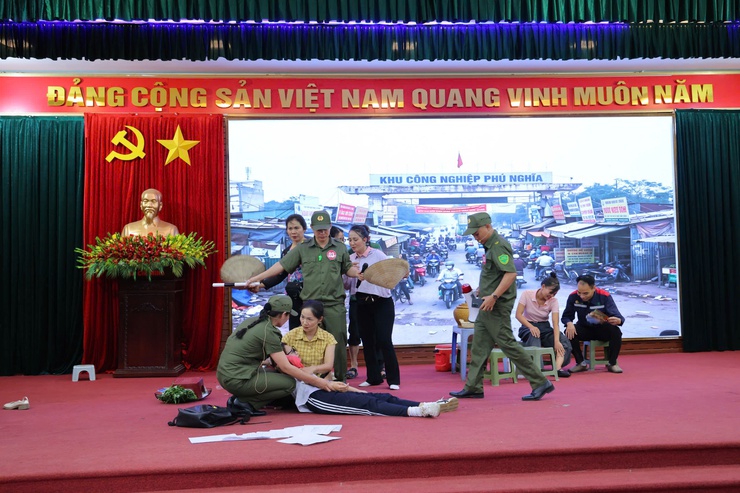 Phú Nghĩa xuất sắc giành giải Ba Hội thi “Lực lượng tham gia bảo vệ an ninh, trật tự ở cơ sở giỏi” năm 2026- Ảnh 14.