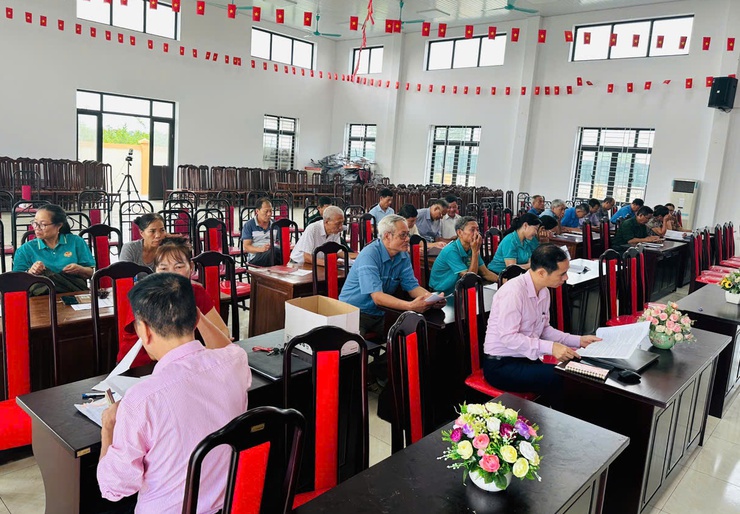 Xã Mỹ Đức: Tập huấn nghiệp vụ tín dụng chính sách xã hội năm 2026- Ảnh 3.