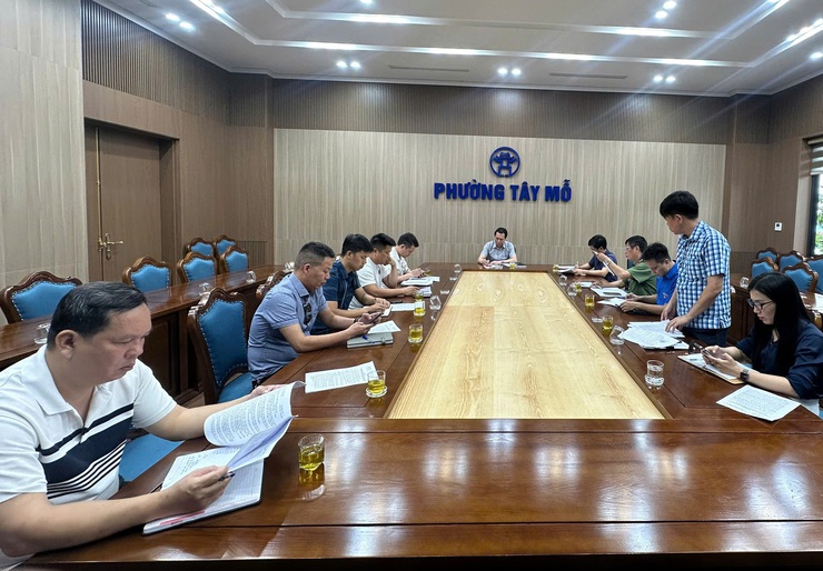 Tây Mỗ quyết tâm siết chặt kỷ cương trong công tác quản lý đất đai, xử lý nghiêm các trường hợp vi phạm- Ảnh 2.