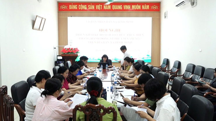 Xã Bình Minh tổ chức hội nghị triển khai Tháng hành động vì trẻ em năm 2026- Ảnh 1.