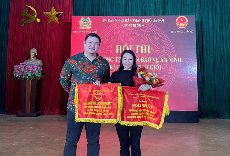 Đông Ngạc đạt giải Nhất tại Hội thi “Lực lượng tham gia bảo vệ an ninh, trật tự cơ sở giỏi cụm thi số 4 thành phố Hà Nội”- Ảnh 2.