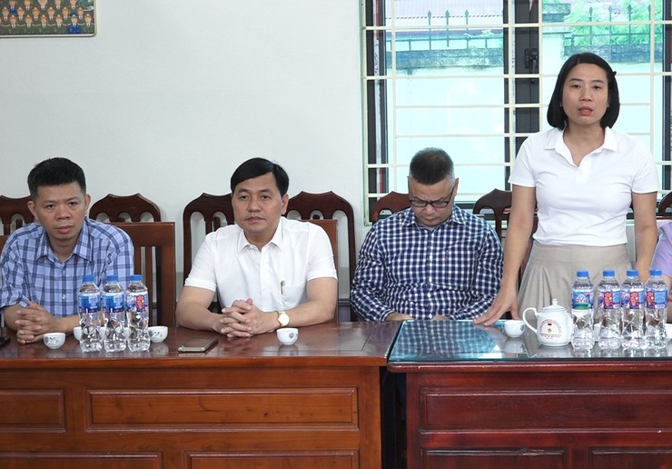 Xã Vật Lại khởi công dự án cải tạo cảnh quan môi trường, đường giao thông tại thôn Thượng Tả- Ảnh 1.