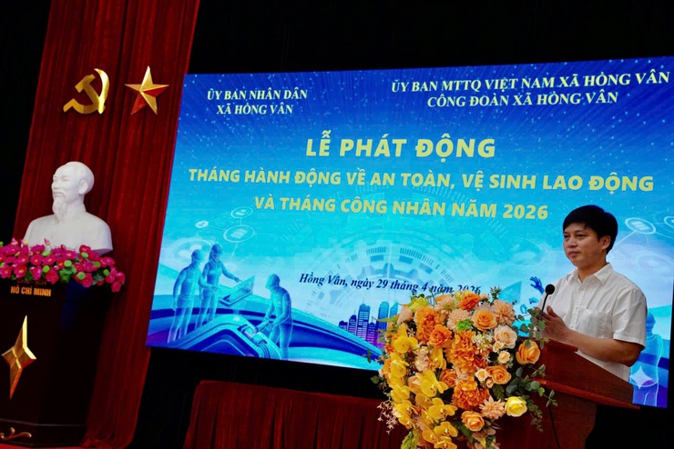 Lễ phát động Tháng hành động về An toàn, vệ sinh lao động và Tháng Công nhân năm 2026 - Ảnh 5.