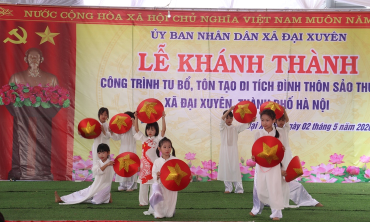 Đại Xuyên khánh thành công trình tu bổ, tôn tạo Di tích lịch sử quốc gia Đình Sảo Thượng- Ảnh 6.