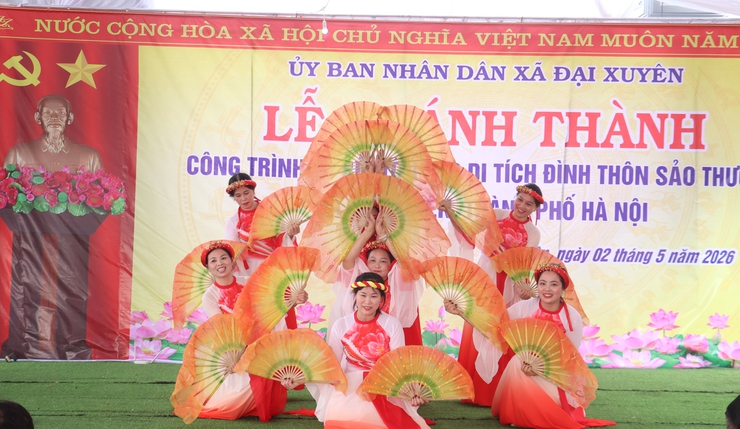Đại Xuyên khánh thành công trình tu bổ, tôn tạo Di tích lịch sử quốc gia Đình Sảo Thượng- Ảnh 5.
