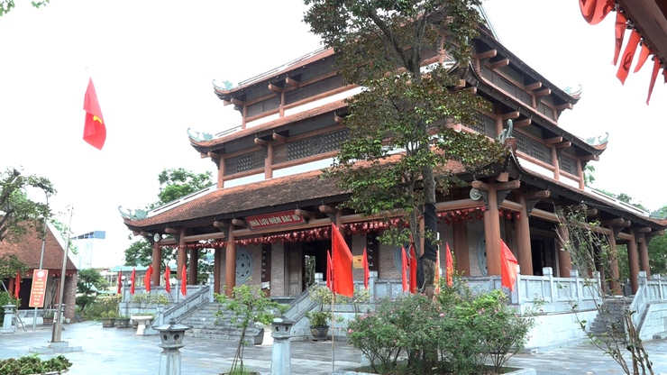 Đoàn đại biểu lãnh đạo Đảng uỷ - HĐND – UBND – UB MTTQ xã Mỹ Đức dâng hương Nhà lưu niệm Bác Hồ nhân kỷ niệm 136 năm Ngày sinh Chủ tịch Hồ Chí Minh- Ảnh 12.