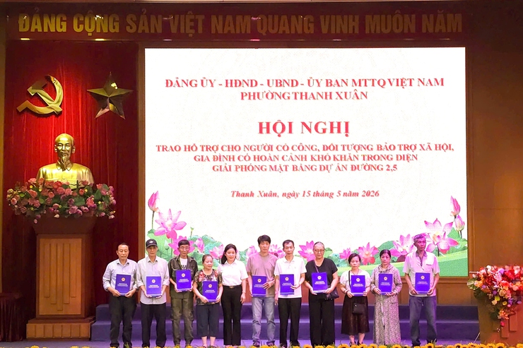 Thanh Xuân về đích sớm trong công tác giải phóng mặt bằng dự án đường Vành đai 2,5- Ảnh 3.