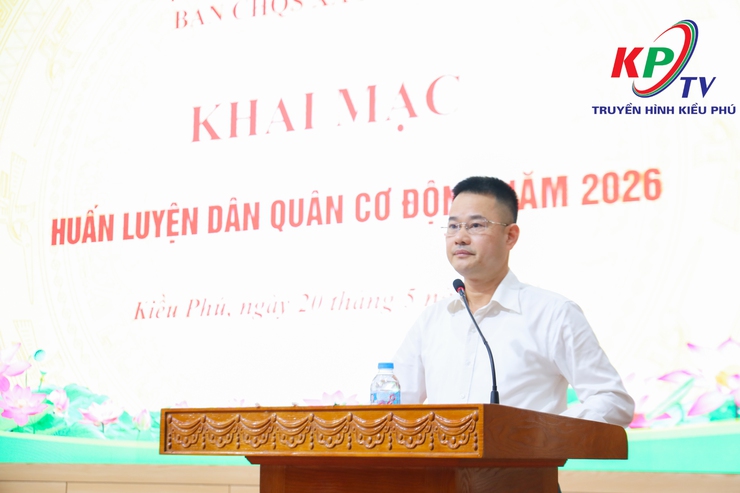 Xã Kiều Phú khai mạc huấn luyện dân quân cơ động năm 2026- Ảnh 5.