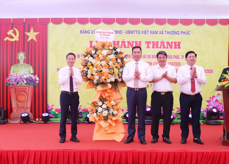 Thượng Phúc khánh thành Nhà lưu niệm Chủ tịch Hồ Chí Minh – Gìn giữ giá trị lịch sử, lan tỏa truyền thống cách mạng- Ảnh 1.