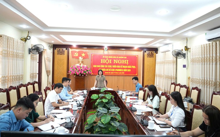 Xã Quảng Oai triển khai giải pháp nâng cao Chỉ số cải cách hành chính năm 2026- Ảnh 3.