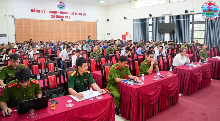 XÃ HƯNG ĐẠO TỔ CHỨC HỘI NGHỊ TUYÊN TRUYỀN, TẬP HUẤN NGHIỆP VỤ PHÒNG CHÁY, CHỮA CHÁY VÀ CỨU NẠN, CỨU HỘ NĂM 2026- Ảnh 2.