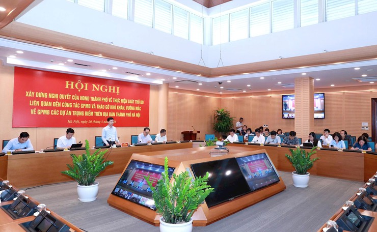 Hà Nội xây dựng Nghị quyết về giải phóng mặt bằng, quyết tâm đẩy nhanh tiến độ các dự án- Ảnh 1.